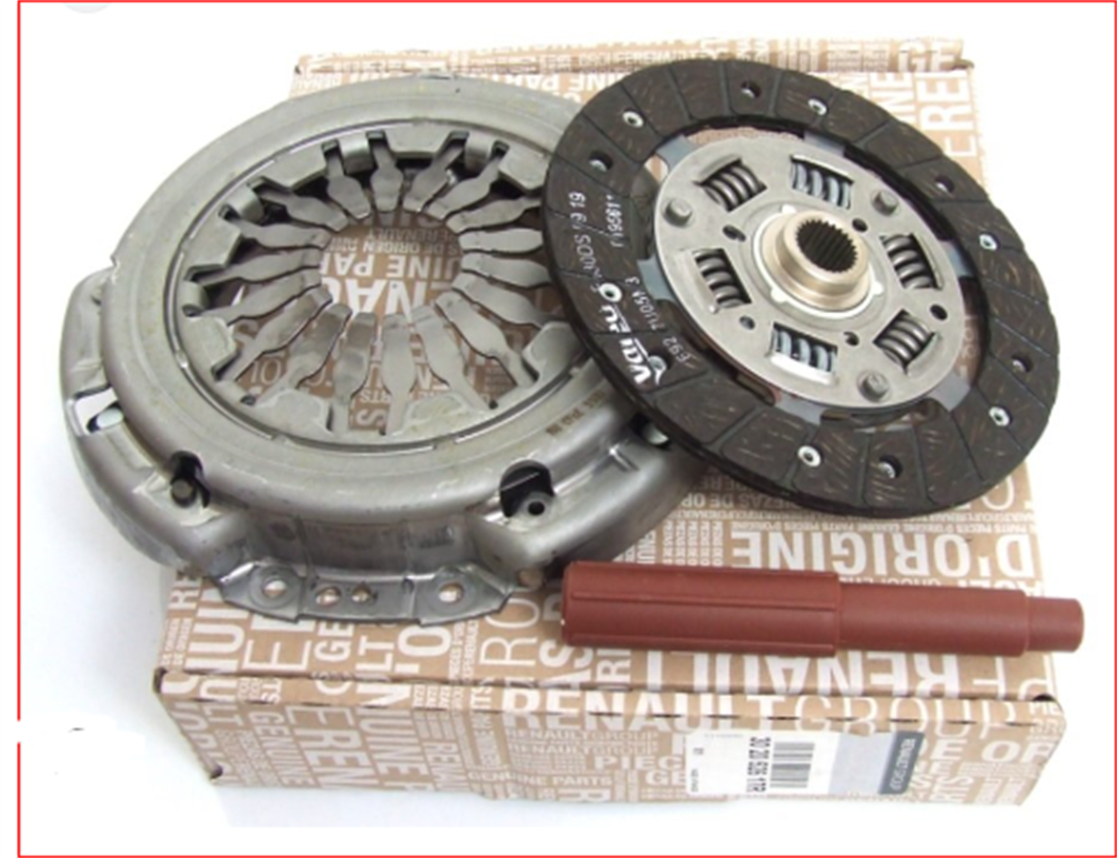 302052617R - DEBRIYAJ SETI BASKI+DISK CLIO III 1.2 16V 7701475996 - 7701476816 - 7701478122 (302052617R,770147599 / MAIS