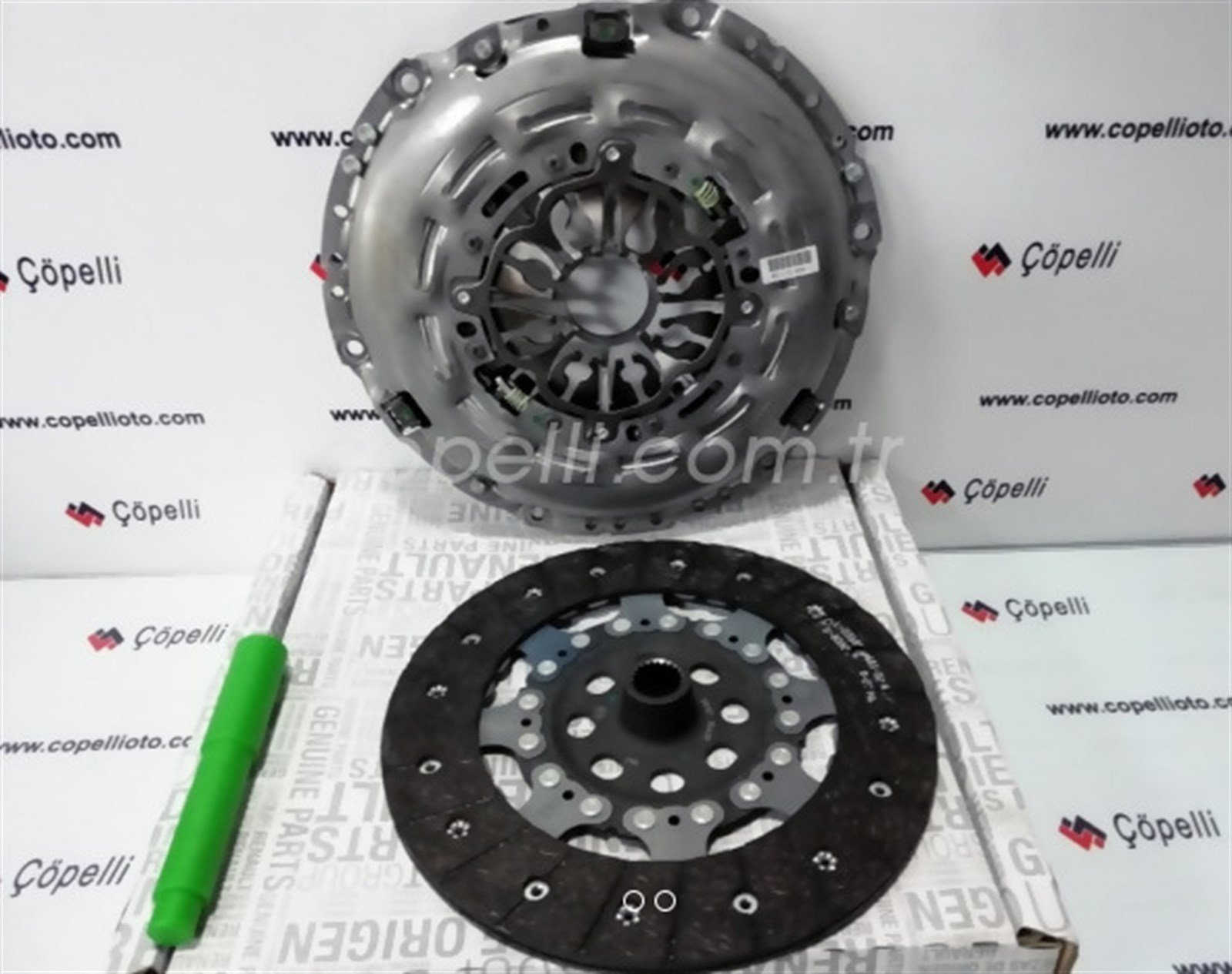 302057116R - DEBRIYAJ TK. (BASKI+DISK) ONDEN CEKER MASTER III-MOVANO 2.3 DCI-CDTI 2010- (M9T 692/698) (260mm) (30 / MAIS