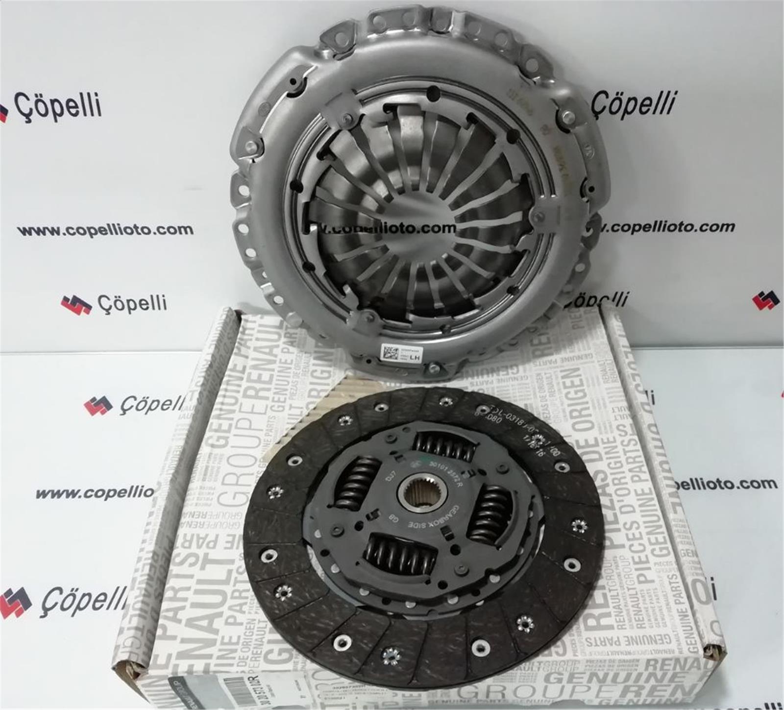 302057302R - DEBRIYAJ SETI RENAULT CLIO IV DACIA LOGAN II 1.5DCI 12 (302050736R) 301012572R YUKSEK BASKI-MAIS-RENAULT / MAIS