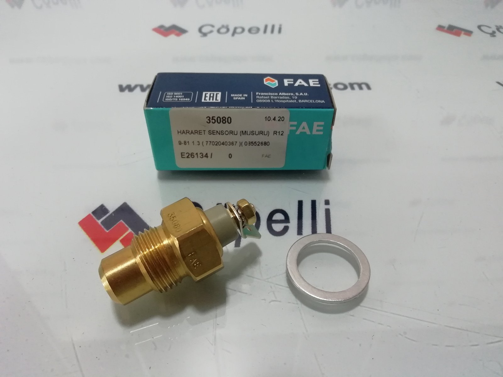 35080 - HARARET SENSORU (MUSURU) R12 69-81 1.3 ( 7702040367 )( 0855268000 ) / FAE