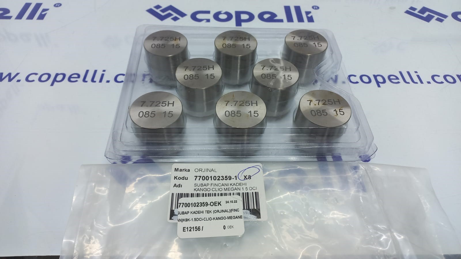 7700102359-OEK - SUBAP KADEHI TEK (ORJINAL)(FINCAN)K9K-1.5DCI-CLIO-KANGO-MEGANE / OEK