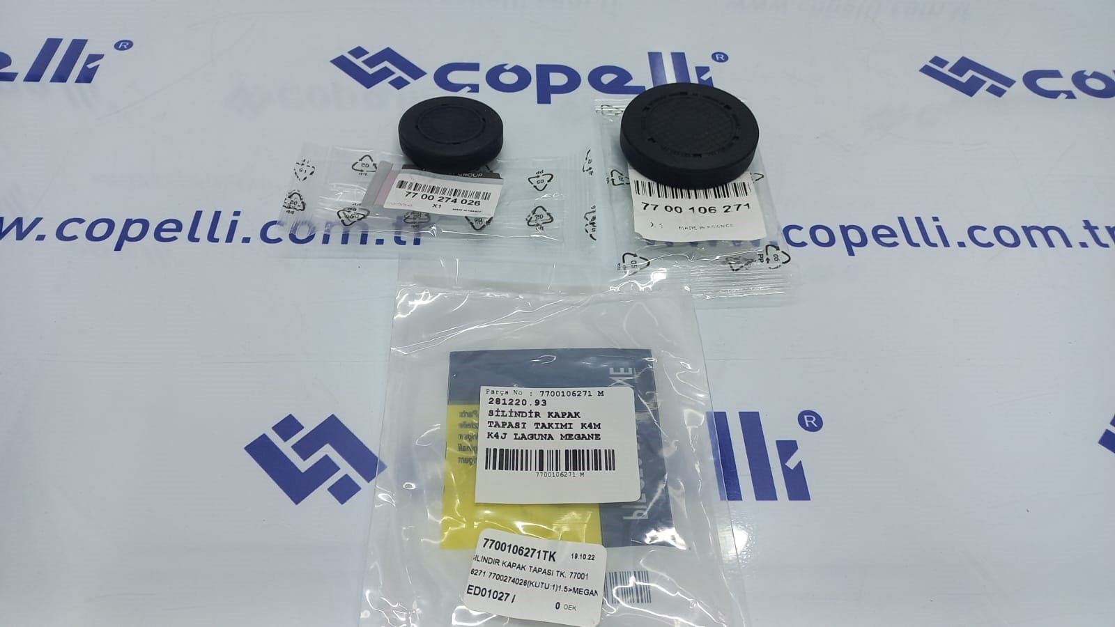 7700106271TK - SILINDIR KAPAK TAPASI TK. 7700106271 7700274026(KUTU:1)1.5>MEGAN CLIO KANGO / OEK