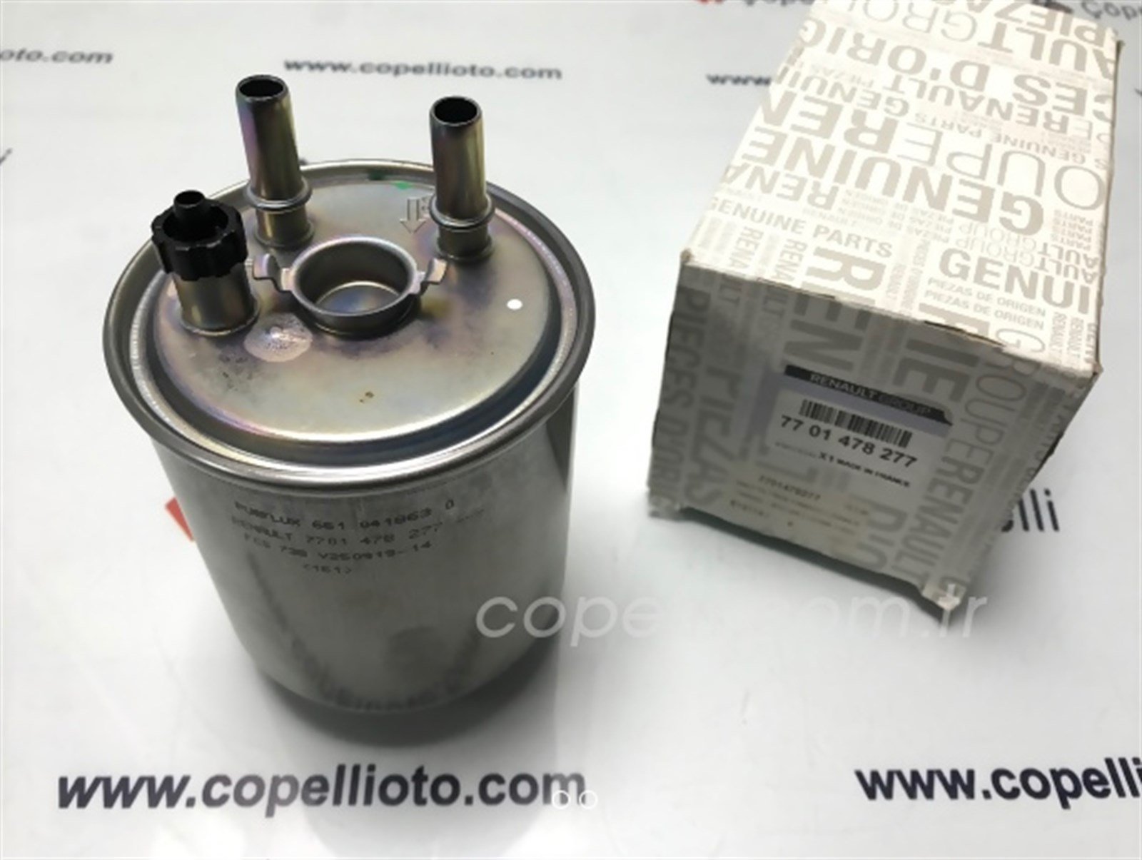 7701478277 - YAKIT FILTRESI KANGOO LOGAN III TWINGO 1.5DCI (08 ) LOGAN 3.0DCI (08 ) (SU SENSOR YUVALI)(FCS738) / MAIS