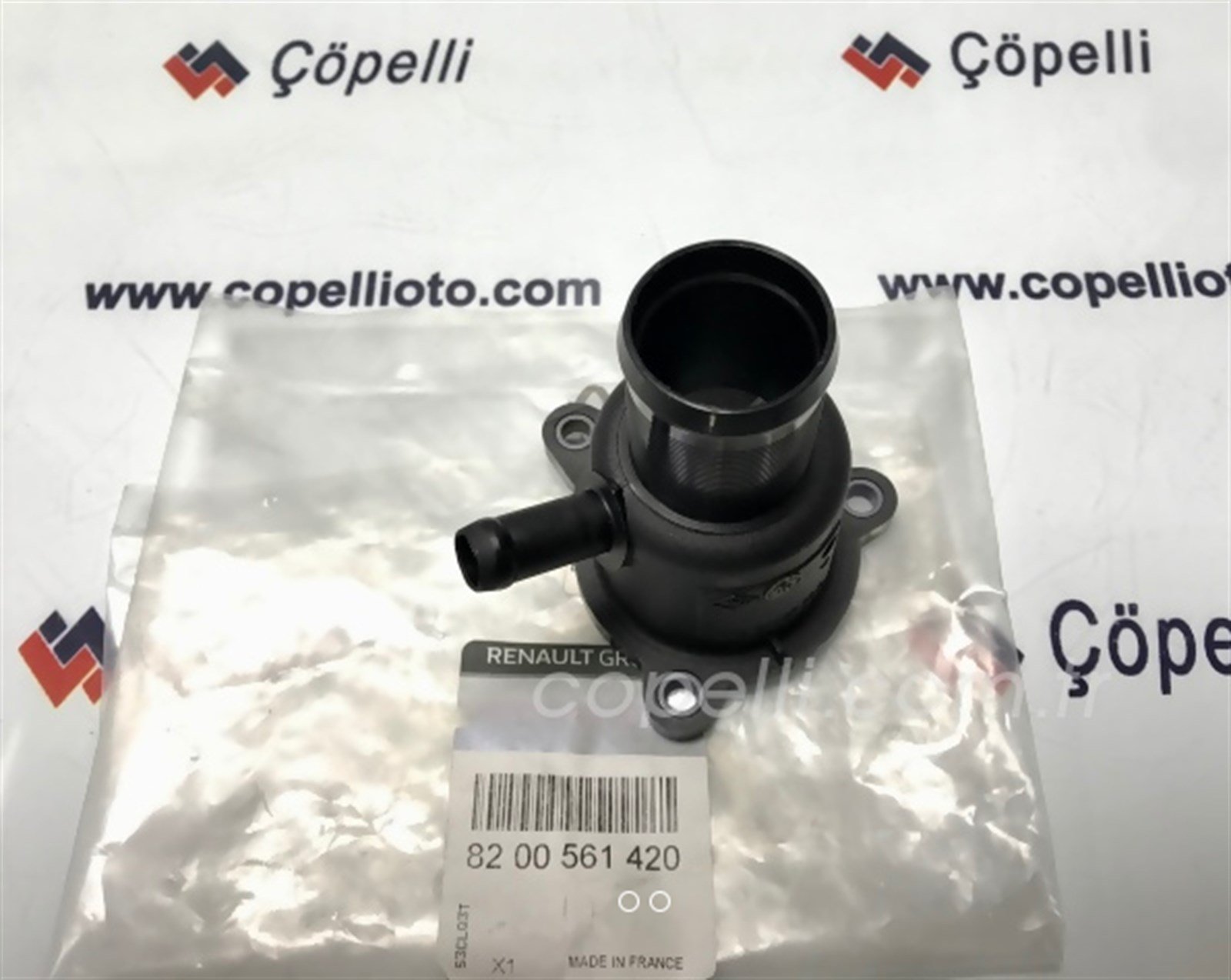 8200561420 - TERMOSTAT YUVASI CLIO KANGOO MEGANE DACIA LOGAN 1.4-1.6 K4J-K4M (PLASTIK-TIPASIZ)(7700101179) / MAIS