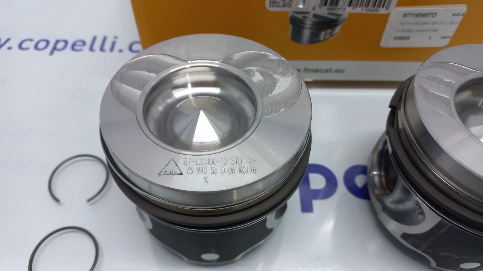 8771859STD - PISTON+SEGMAN TEK STD 1.5DCI-CLIO-SYMBOL-KANGOO K9K / GOETZE