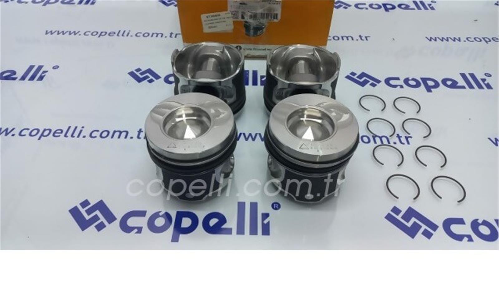 8771859STD1 - PISTON+SEGMAN TEK STD (KISA-0,20 MM) CLIO 1.5DCI SYMBOL KANGOO 1.5DCI K9K-GOETZE-RENAULT / GOETZE