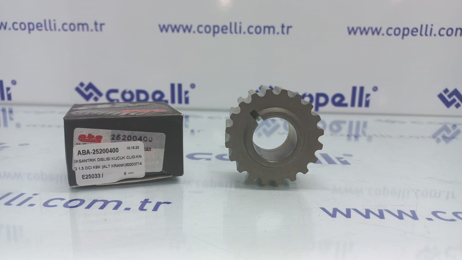 ABA-25200400 - EKSANTRIK DISLISI KUCUK CLIO-KNG 1.5 DCI K9K (ALT KRANK)8200371496-8200029646-8200313627 / ABA