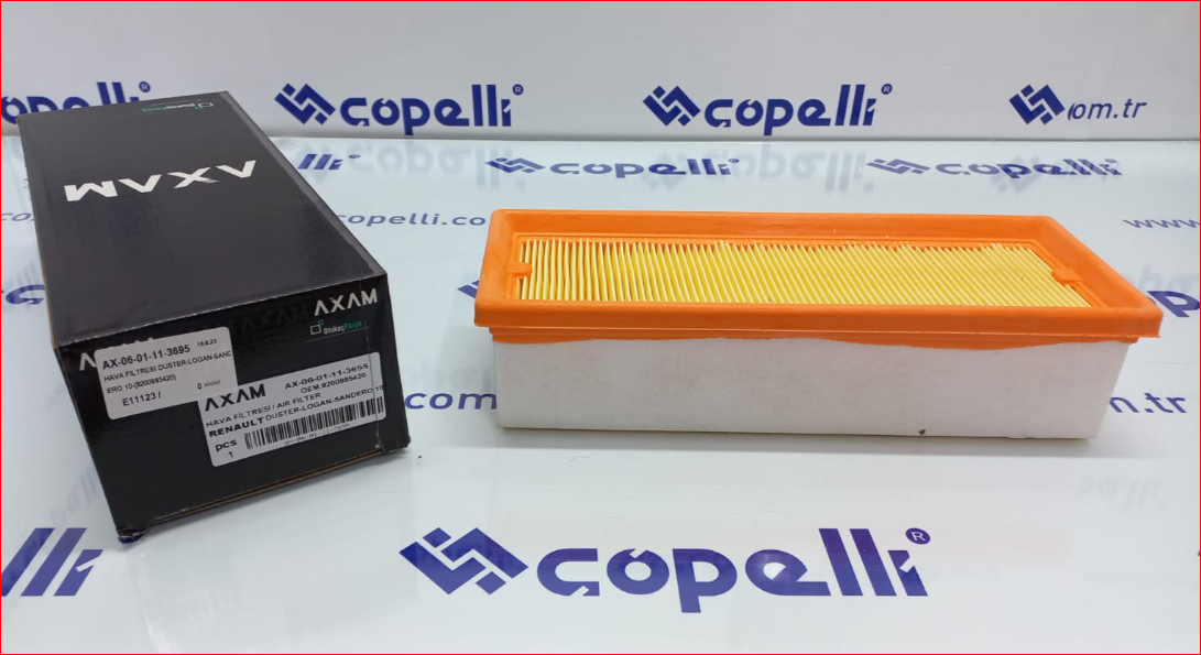 AX-06-01-11-3695 - HAVA FILTRESI DUSTER-LOGAN-SANDERO 10-(8200985420)-AXAM-RENAULT / AXAM