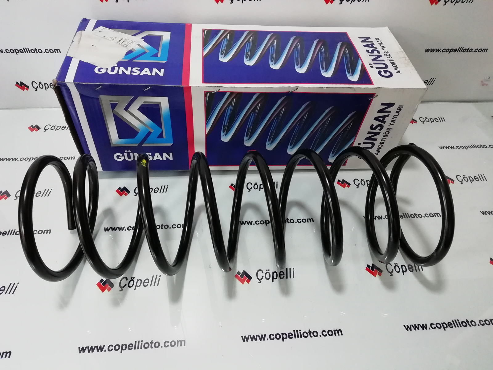 G02 0 872 - ARKA YAY (HELEZON), SUSPANSIYON R12 STW (SARI-KIRMIZI)(7702189872)G020872 / GUNSAN