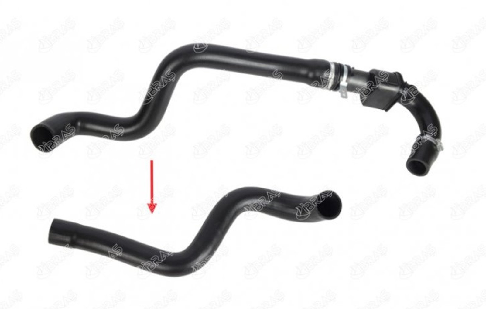 IBRAS-11158 - TURBO HORTUMU BUYUK PLS.PRC.YOK LOGAN I SANDERO I 1.5 DCI MEGANE II SCENIC II 8200384940 8200240894 / IBRAS