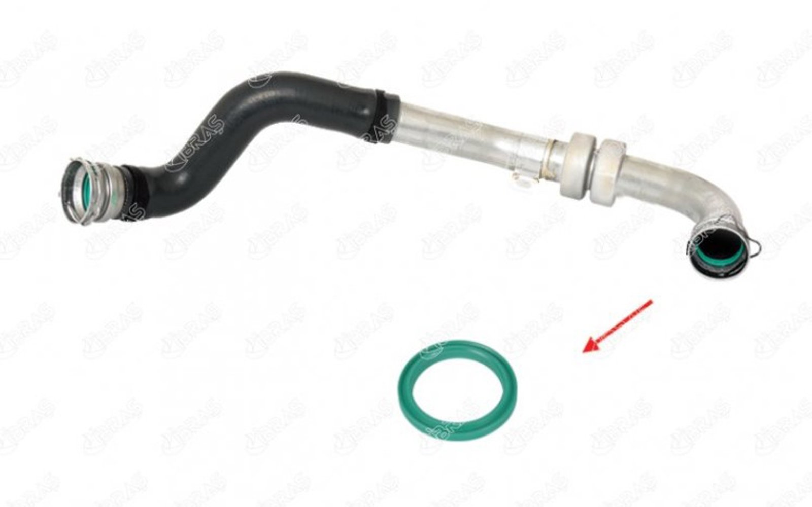 IBRAS-11465 - TURBO HORTUMU CONTASI MEGANE III 1.5 DCI FLUENCE 7701070788 / IBRAS