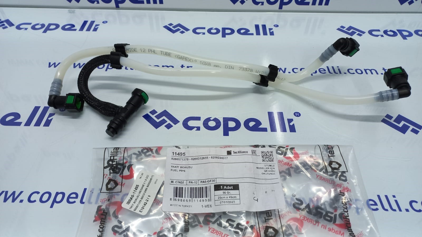 IBRAS-11495 - YAKIT BORUSU MEGANE II 1.5 DCI 8200571379 8200312655 8200224517(IBRAS-11495) / IBRAS