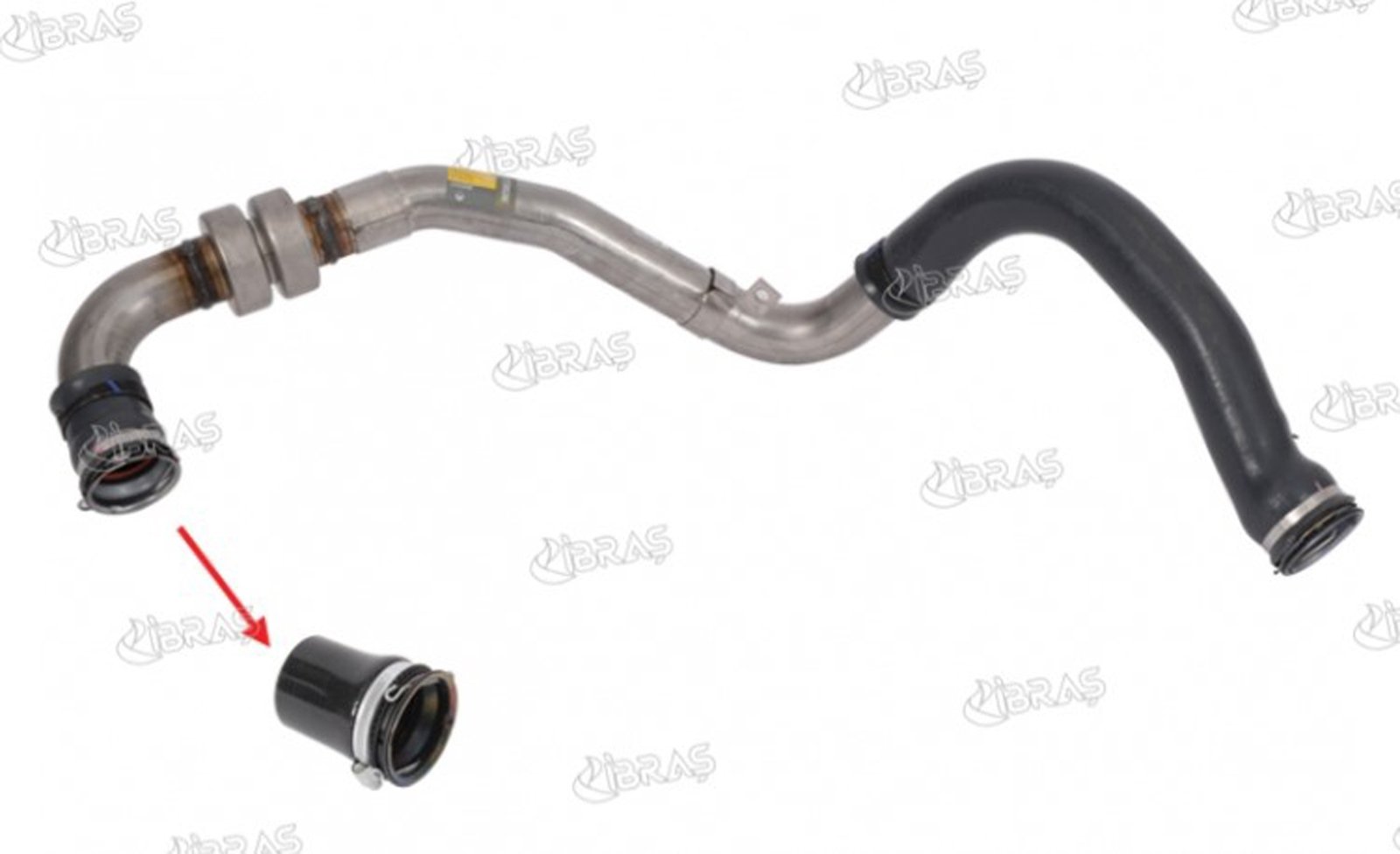 IBRAS-11679 - TURBO CIKIS HORTUMU KUCUK MET.PRC.YOK LAGUNA III 1.5 DCI 8201043883 8200493735 8201032788 / IBRAS