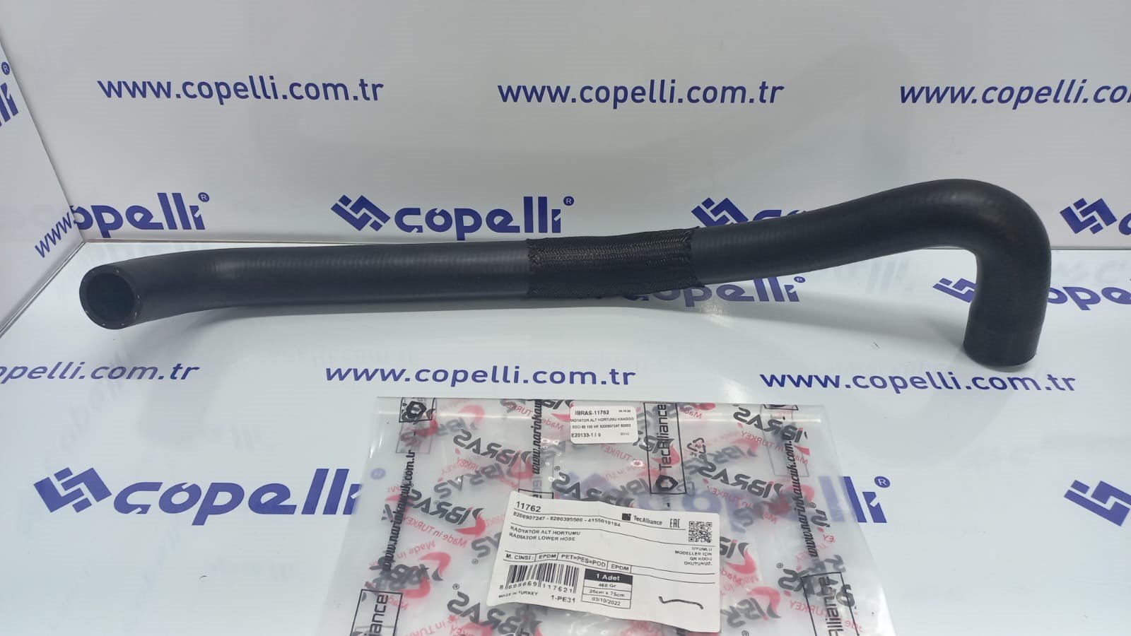 IBRAS-11762 - RADYATOR ALT HORTUMU KANGOO II 1.5DCI 85 105 HP 8200907247 8200395500 / IBRAS