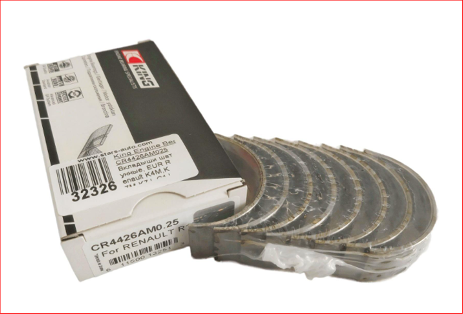 KING-CR4426AM025 - (CR4426AM025)KOL YATAK TK. (025) R9 R12 R19 1.3 1.4 KL4170SA025-KING-RENAULT / KING