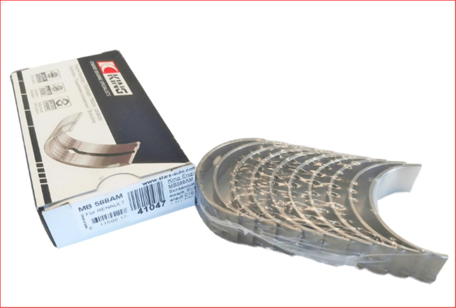 KING-MB588AM050 - (MB588AM050)ANA YATAK TK. (0.50) R9 R12 R19 1.3 1.4 AN5137SA050-KING-RENAULT / KING
