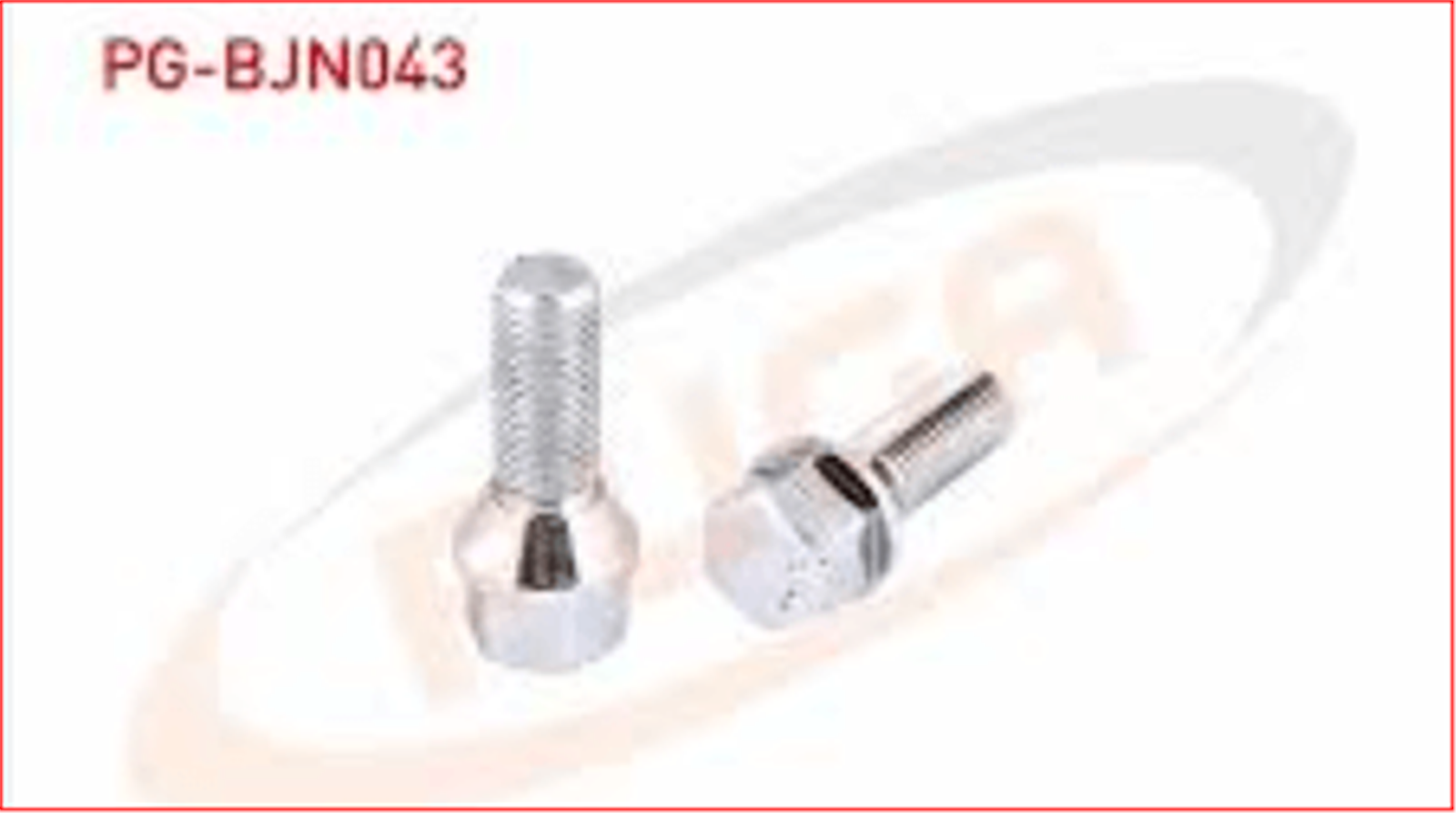 PG-BJN043 - BIJON CIVATASI SAPLAMA 17 MM (UNIVERSAL) RENAULT MEGANE / CLIO / KANGOO 8200473353-PUGA-RENAULT / PUGA