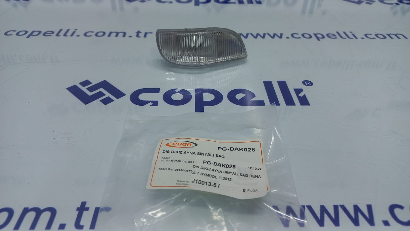 PG-DAK028 - DIS DIKIZ AYNA SINYALI SAG RENAULT SYMBOL III 2012- / PUGA