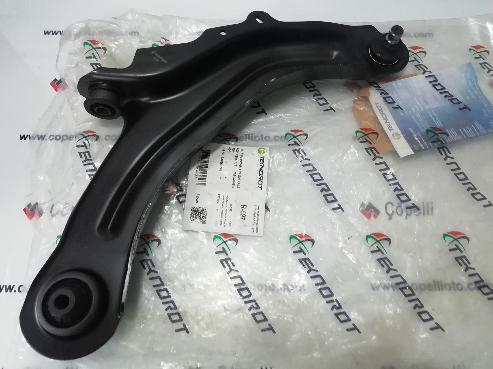 R-597 - SALINCAK SAG ROTILLI BURCLU SAC 16 mm RENAULT MEGANE II (BM0/1,CM0/1) 1.5 DCI 2002-2008 / TEKNOROT