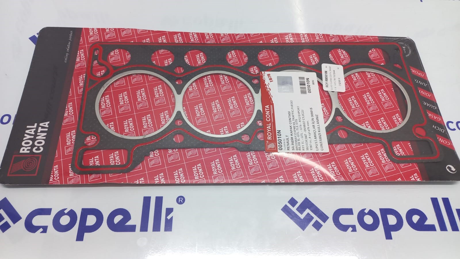 ROY-R005010N - SILINDIR KAPAK CONTA ( 18-002501-13 ) 1.4 R12 R9 7700705406 / ROYAL