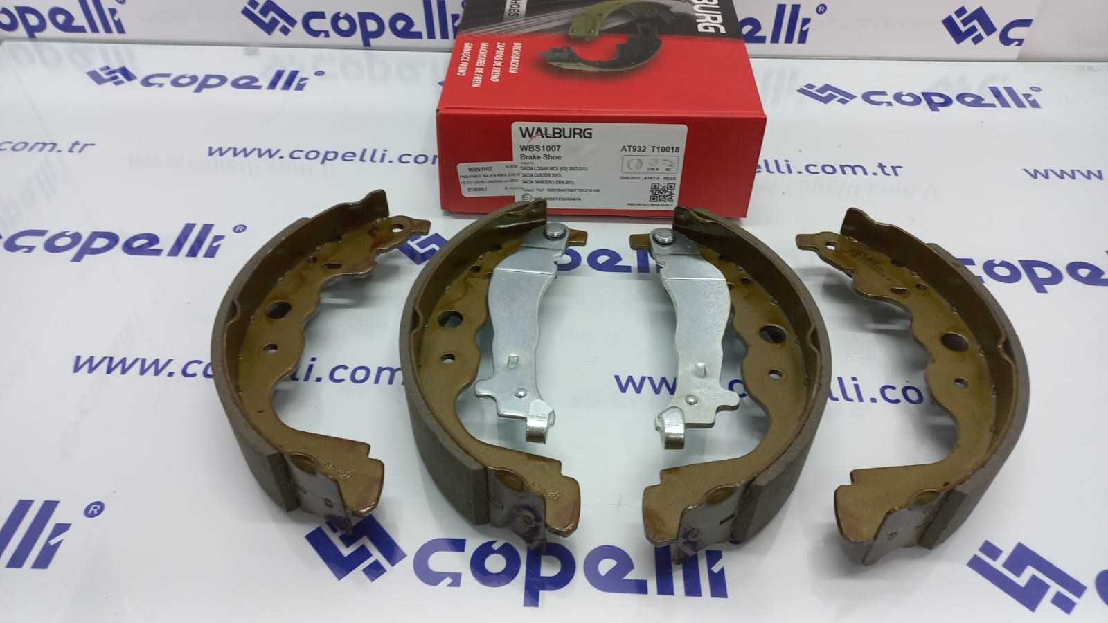 WBS1007 - FREN PABUC BALATA ARKA CLIO IV 1.5 DCI LEVYELI 228,4X42 mm 2012-/CAPTUR 1.5 DCI 2013-/LODGY 1.5 DCI / WALBURG