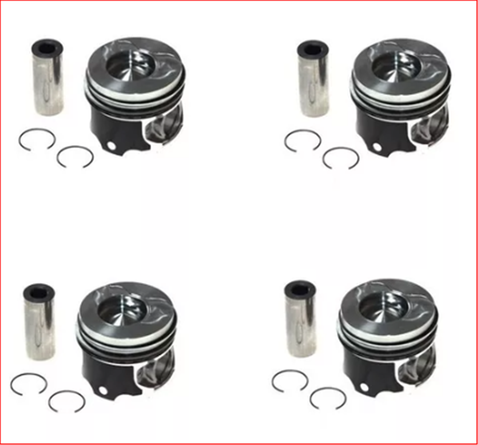 YEN-4164002 - PISTON+SEGMAN TEK 002-052-102 76 CLIO - KANGOO - SEMBOL 1,5 DCI K9K 792 (KH-0,40)-YENMAK-RENAULT / YENMAK
