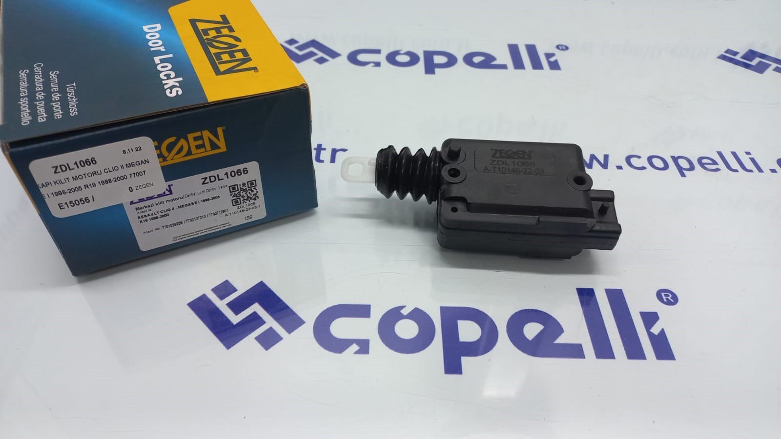 ZDL1066 - KAPI KILIT MOTORU CLIO II MEGANE I 1996-2005 R19 1988-2000 7700712901 7701029259 7701029259 77021272 / ZEGEN