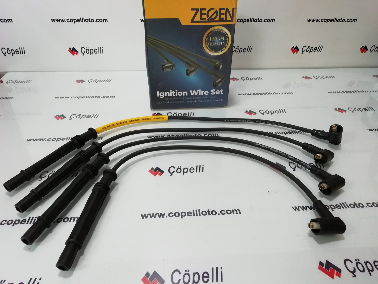 ZIW1087 - BUJI KABLOSU TAKIM CLIO III (BR0/1,CR0/1) 1.2i 16v (D4F744) 2005-2012 TWINGO 1.2 16V (D4F708) 1993- / ZEGEN