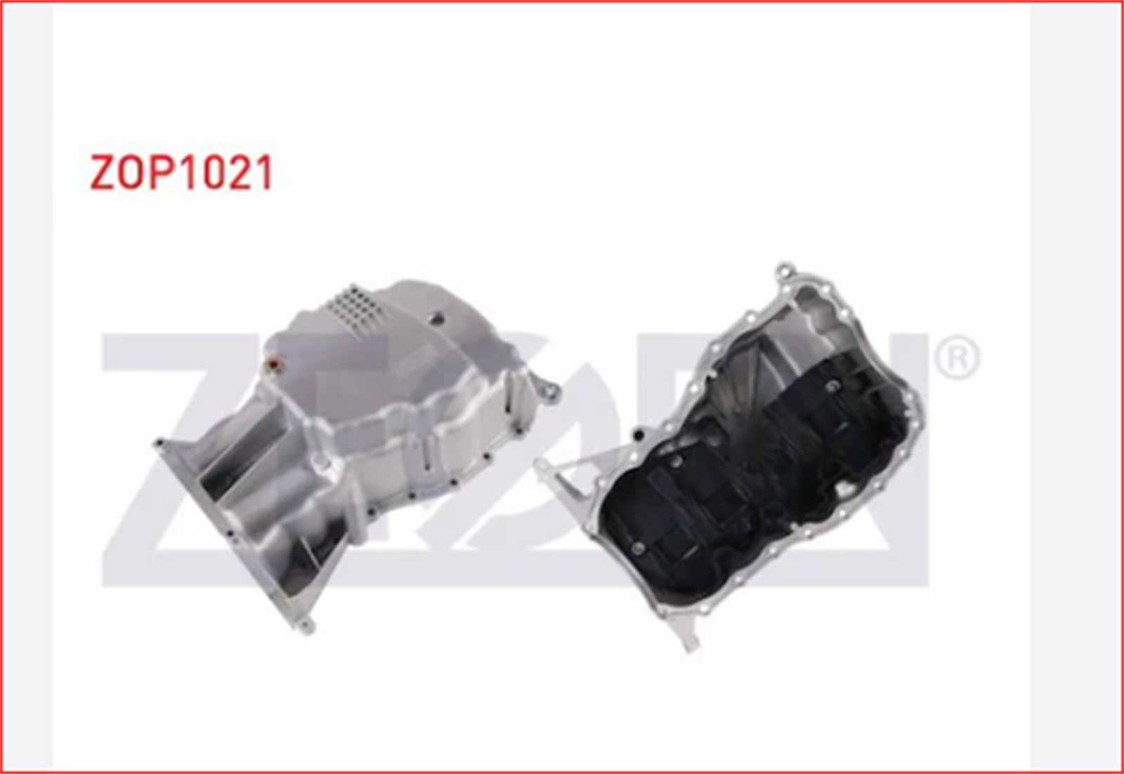 ZOP1021 - YAG KARTERI ALUMINYUM CLIO KANGOO MEGANE 1.5 DCI 1.4-1.6 16V (K4M-K4J)8200413326-ZEGEN-RENAULT / ZEGEN