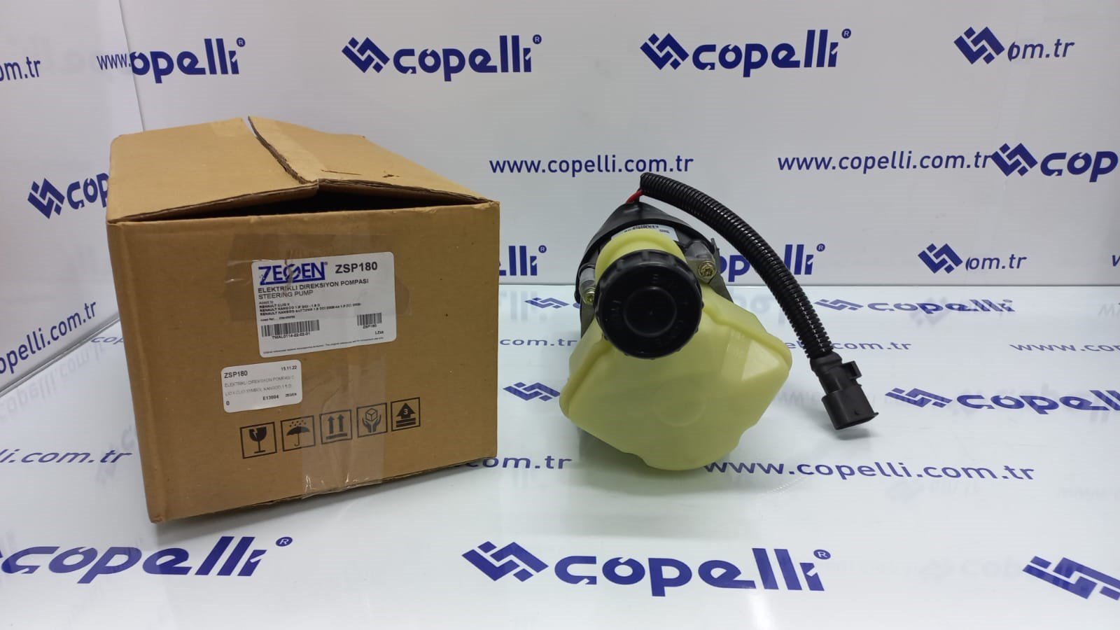 ZSP180 - ELEKTRIKLI DIREKSIYON POMPASI CLIO II CLIO SYMBOL KANGOO 1.5 DCI 1.9 D 1998-2008 KANGOO Express 1.5 / ZEGEN