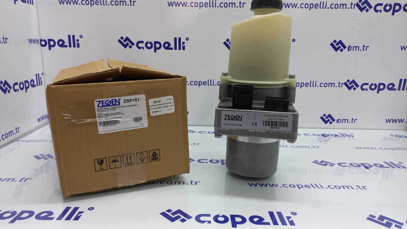 ZSP181 - ELEKTRIKLI DIREKSIYON POMPASI CLIO II CLIO SYMBOL KANGOO 1.5 DCI 1998-2010 KANGOO Express 1.5 DCI 20 / ZEGEN