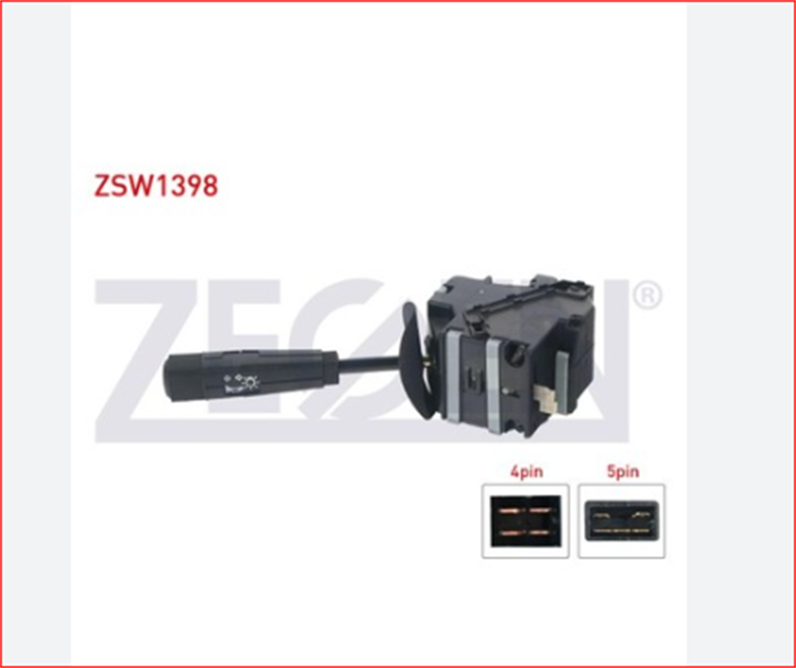 ZSW1398 - FAR SINYAL KUMANDA KOLU R9 R11 1985-2000 7700760825 7700760826 7700779566 7700711171 7700711171 7700-ZEGEN-RENAULT / ZEGEN