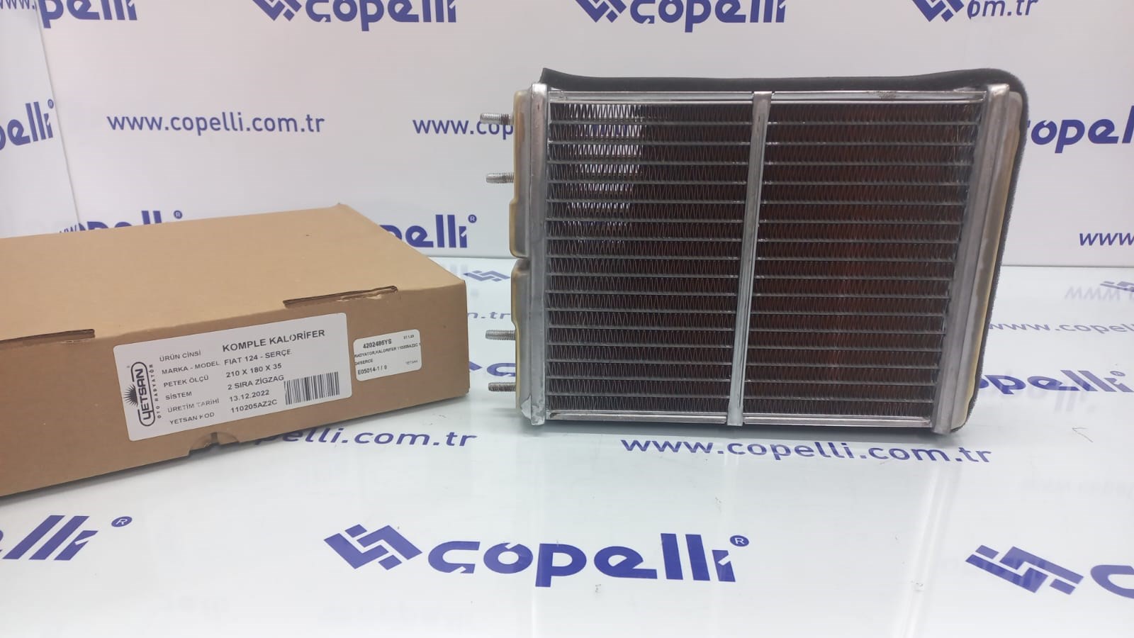 4202486YS - RADYATOR,KALORIFER 110205AZ2C 124/SERCE / YETSAN