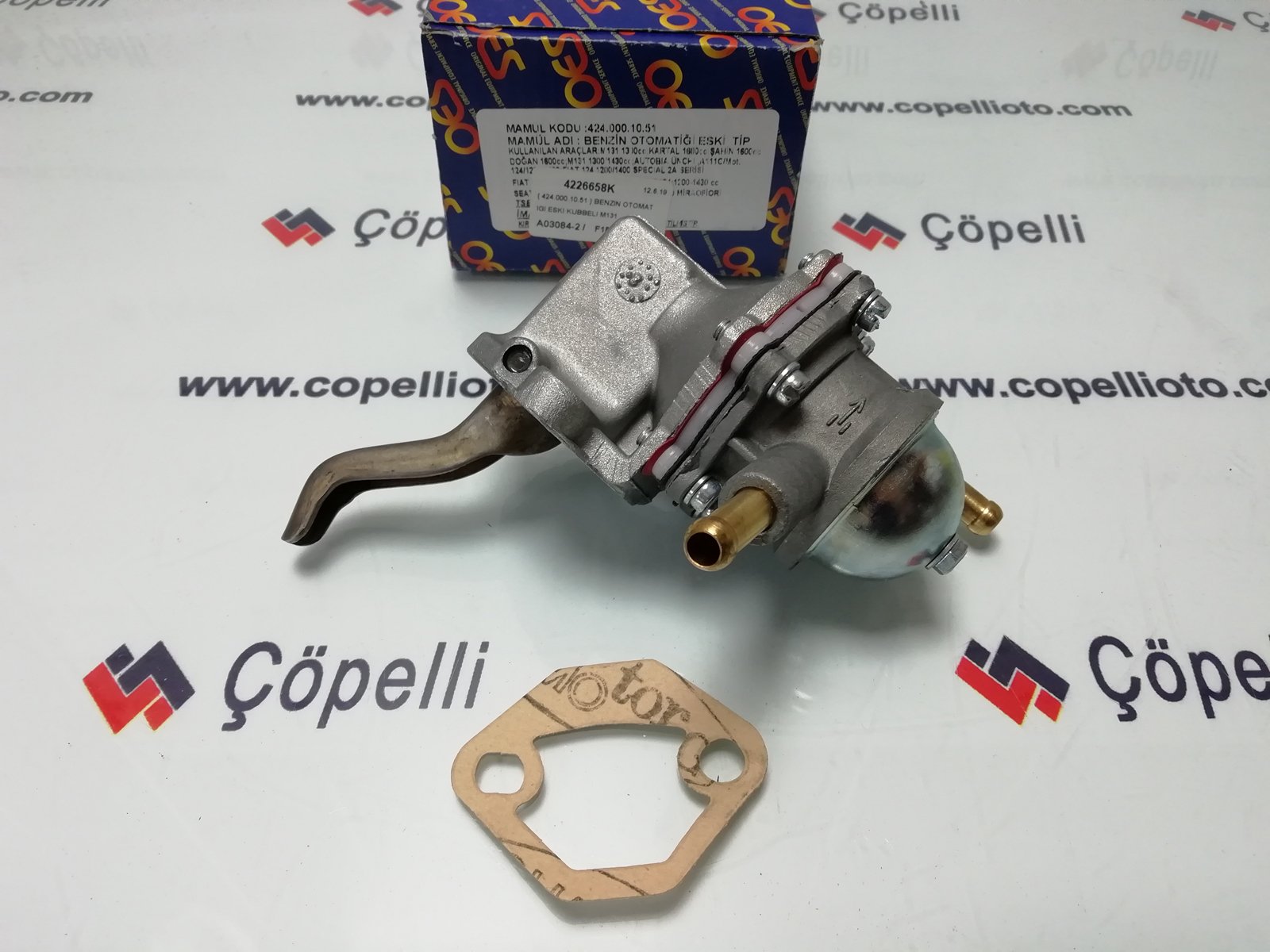 4226658K - ( 424.000.10.51 ) BENZIN OTOMATIGI ESKI KUBBELI M131 / OES