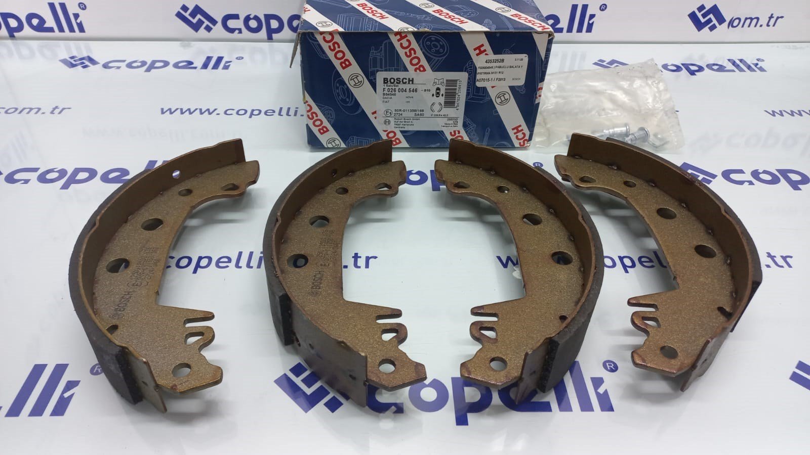 4353252B - ( F026004546 ) PABUCLU BALATA YAPISTIRMA M131 R12 / BOSCH