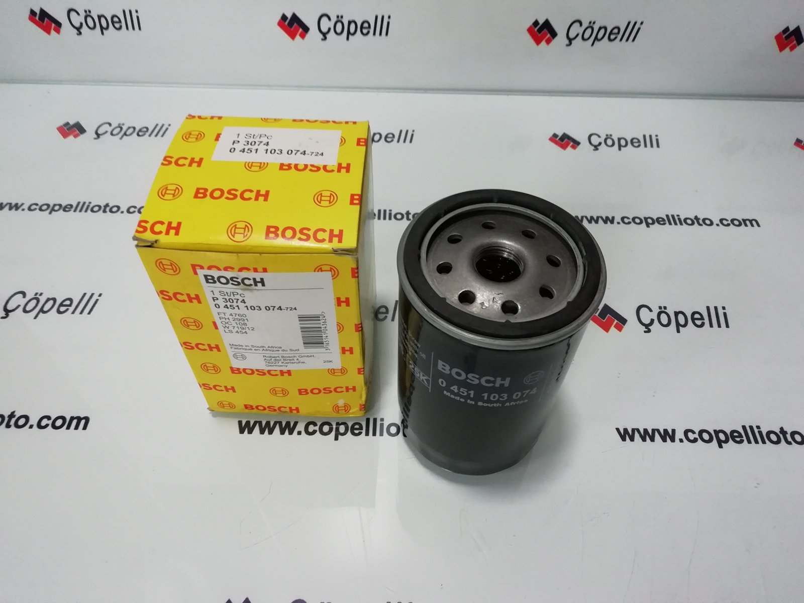 0451103074 - YAG FILTRESI VW TRANSPORTER III 1.9 2.1 075065703,035115561G,037115561B,070115561,1526188,4781452A,4 / BOSCH