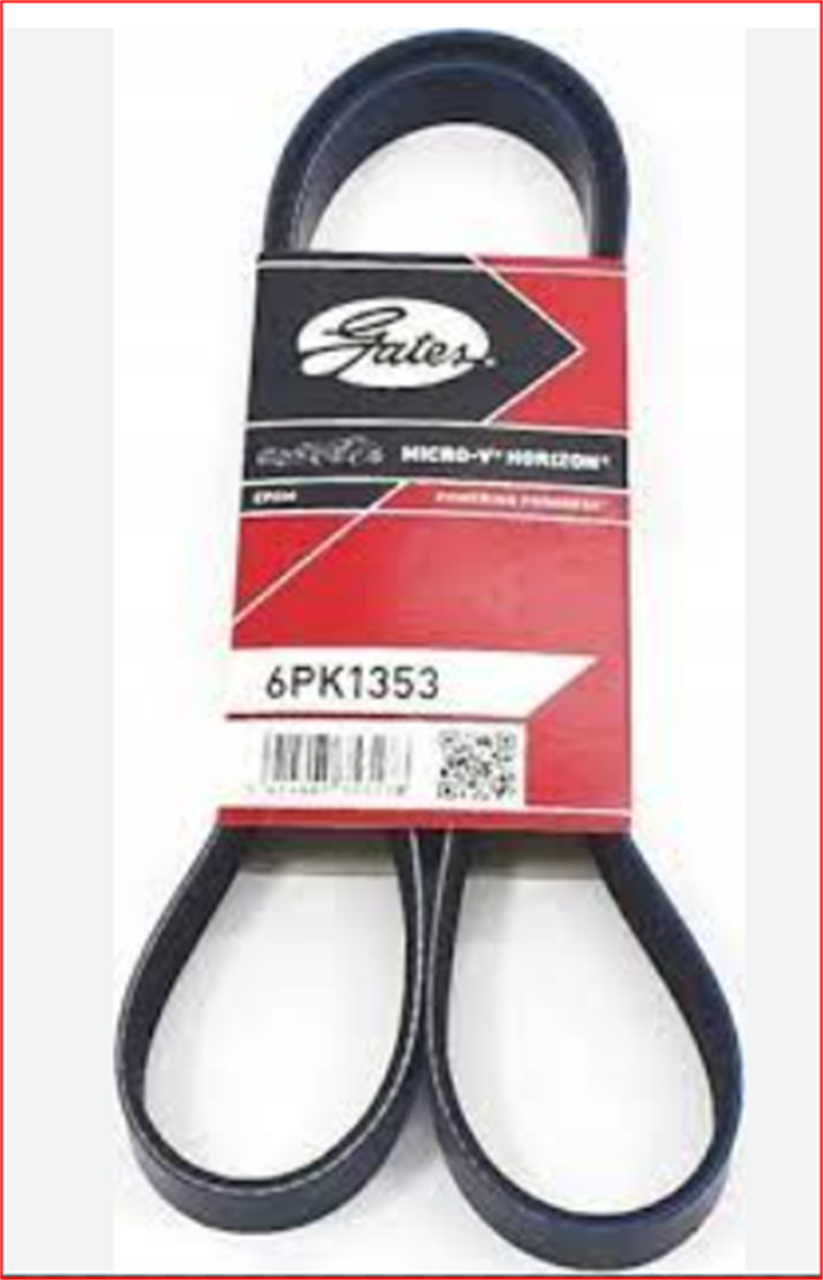 6PK1353 - KANALLI KAYIS TRANSPORTER 2.4 DZL. (68393) (6PK1353 ) A0129975592 / GATES