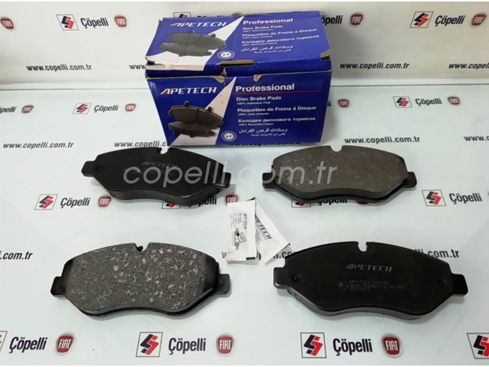 APE-AP1723 - ON BALATA TK. VW CRAFTER-SPRINTER (FISSIZ) 06- 68006732AA 29192 2E0698151 KRL053 / APETECH