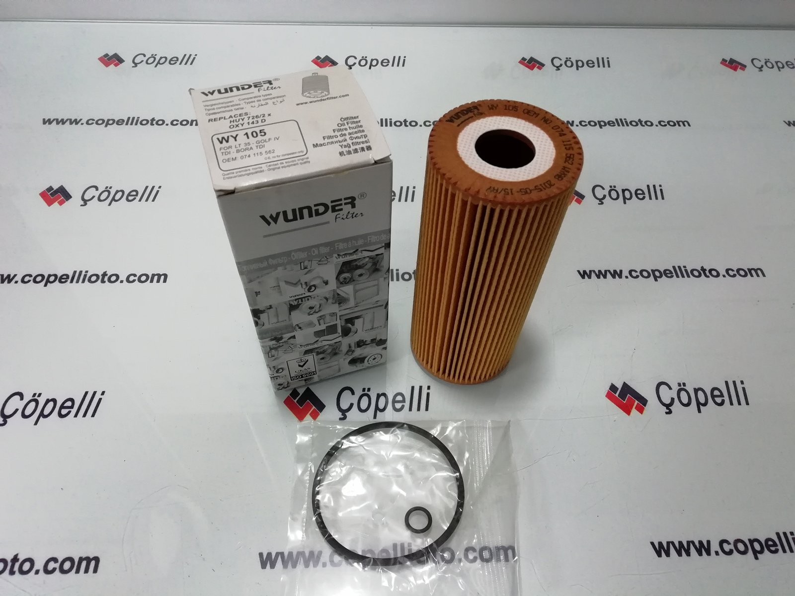 WY 105 - YAG FILTRESI, LT35 - GOLF IV BORA TDI 074115562 SO 809/E E154 HD48-HU726/2 X-OX143D (EFO326727) / WUNDER