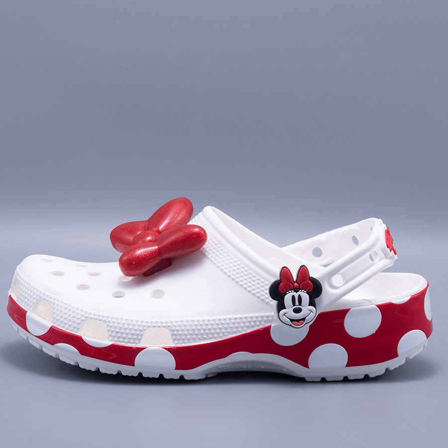 Crocs Minnie Mouse Cls Clg White Wmn's Terlik 212717-90H