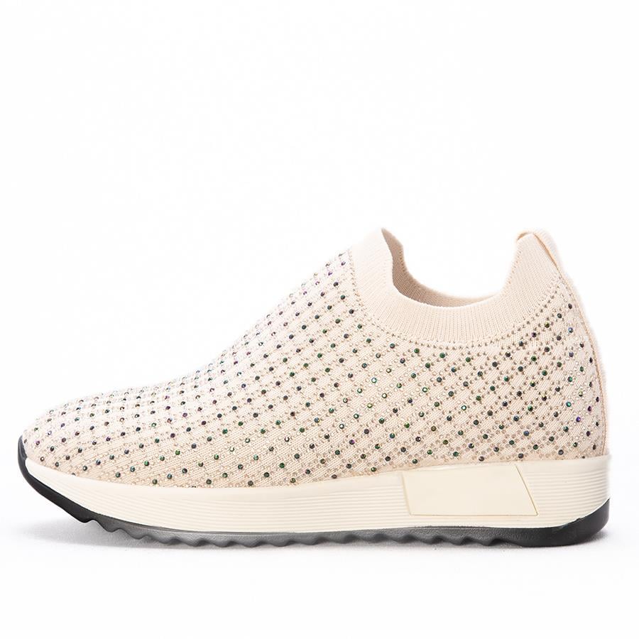 Guja Kadın Triko Taşlı Sneaker 24K341