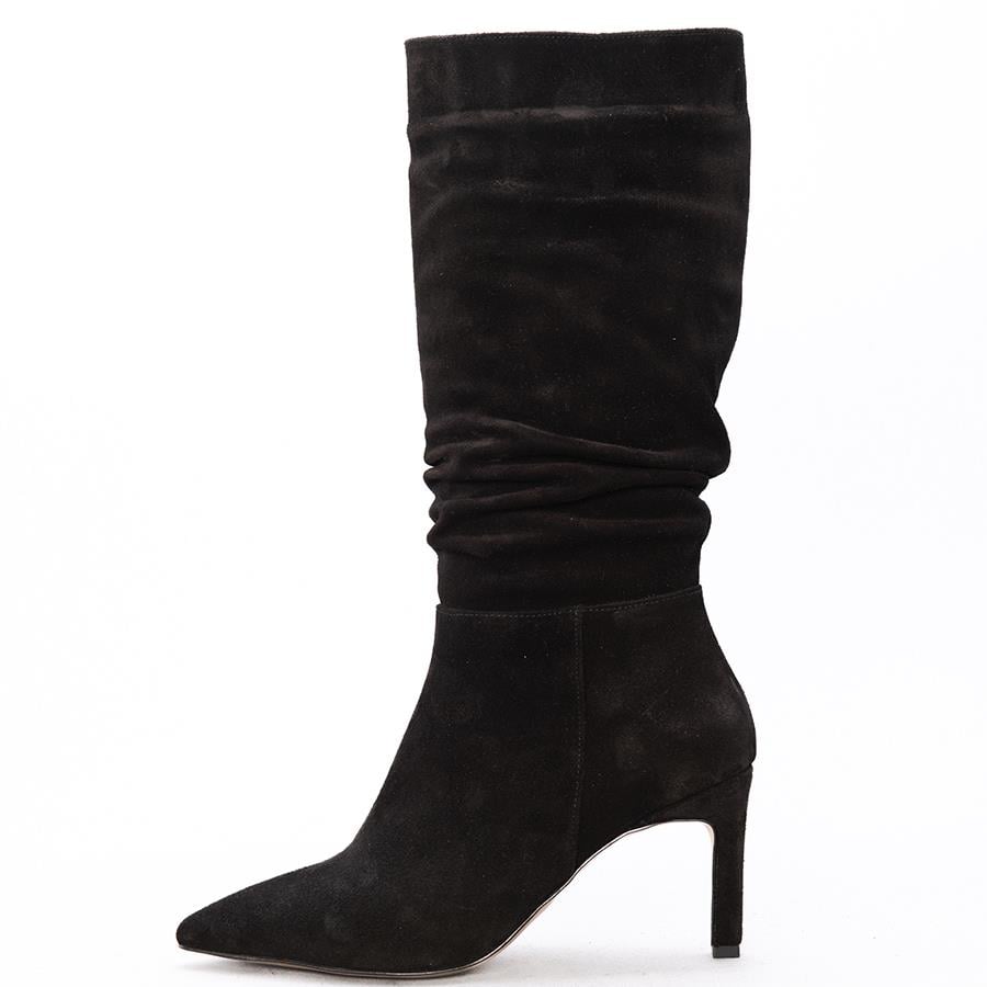 Gusse Catherine Kadın Hakıkı Suet Derı Çizme K722-2