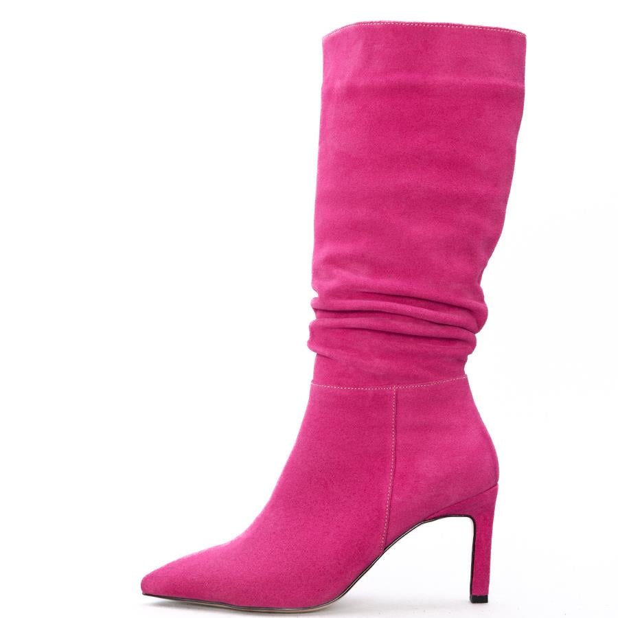 Gusse Catherine Kadın Hakıkı Suet Derı Çizme K722-2