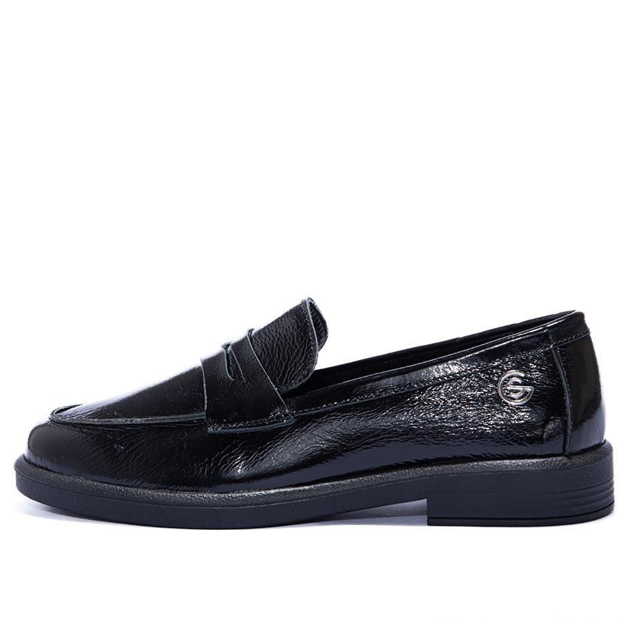 Gusse Loren Kadın Hakiki Rugan Deri Loafer Ayakkabı 2121L