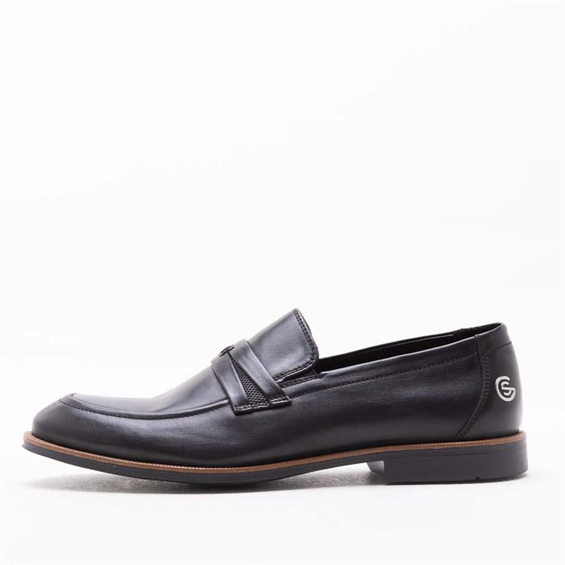 GUSSE STEVE ERKEK KAHVERENGI HAKIKI DERI LOAFER AYAKKABI 7051