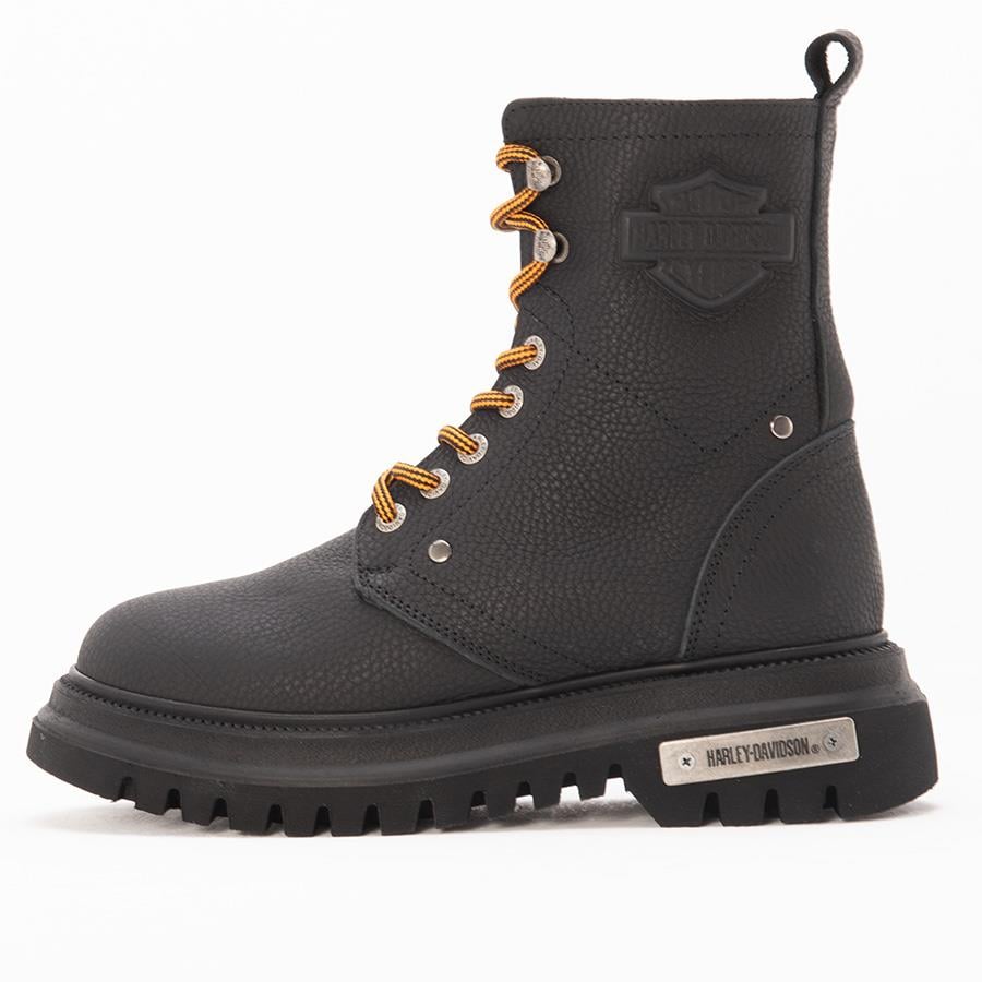 Harley Davidson Dearie Kadın Baskılı Deri Bot