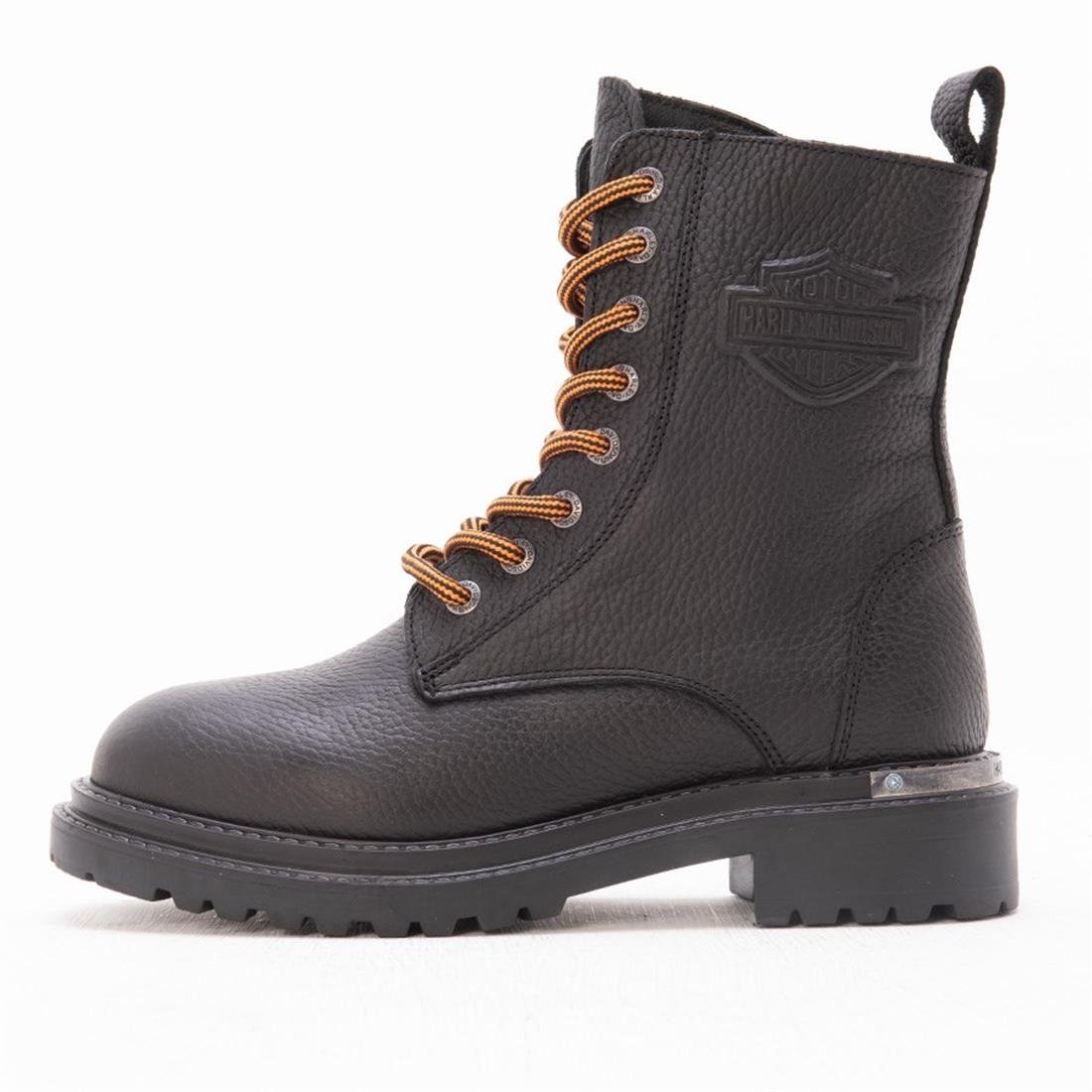 Harley Davidson Rebel Kadin Baskili Deri Bot