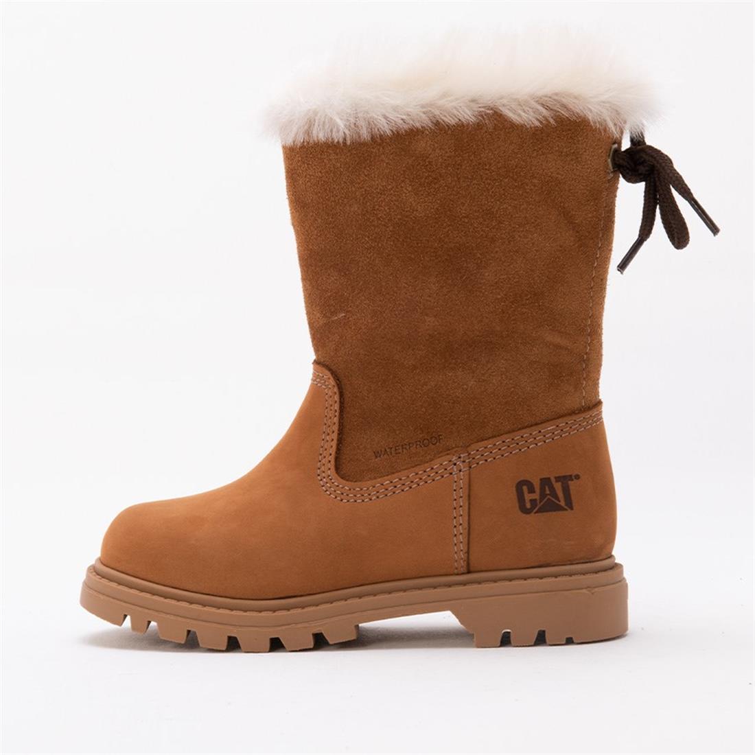 CAT BRUISER SCRUNCH WP COCUK NUBUK DERİ BOT