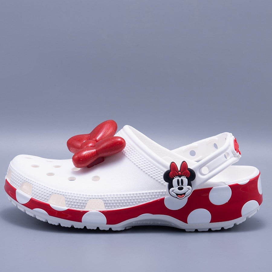 Crocs Minnie Mouse Cls Clg White Wmn's Terlik 212717-90H