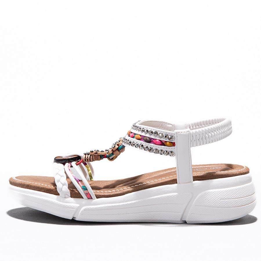 Guja Kadın Relaxfoam Taşlı Sandalet 154-4